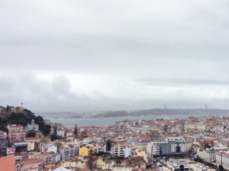 Lisbonne depuis le Miradouro Da Senhora Do Monte